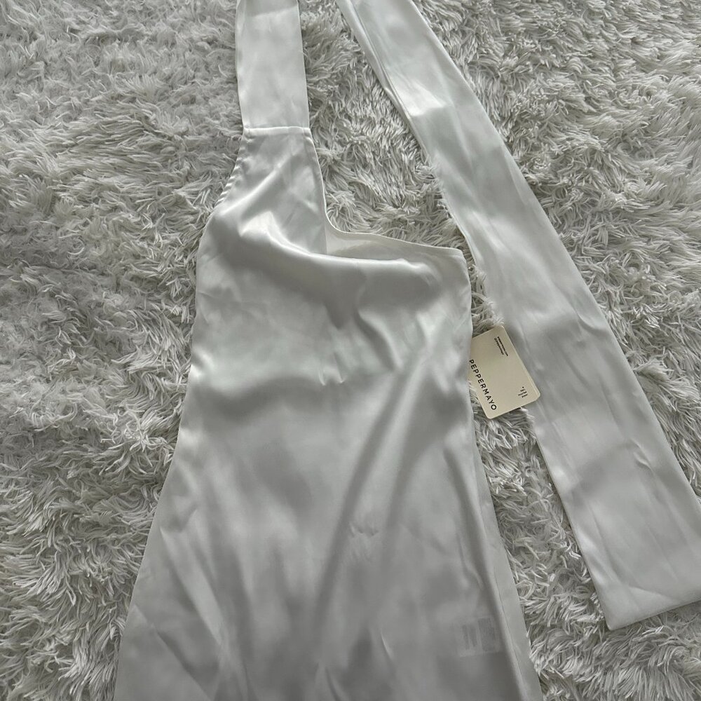 Peppermayo Women's Cassandra Scarf Pearl Mini Dress - Size 2